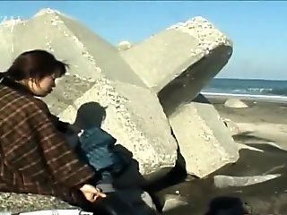 fingering, masturbation, natural tits, outdoor, toys